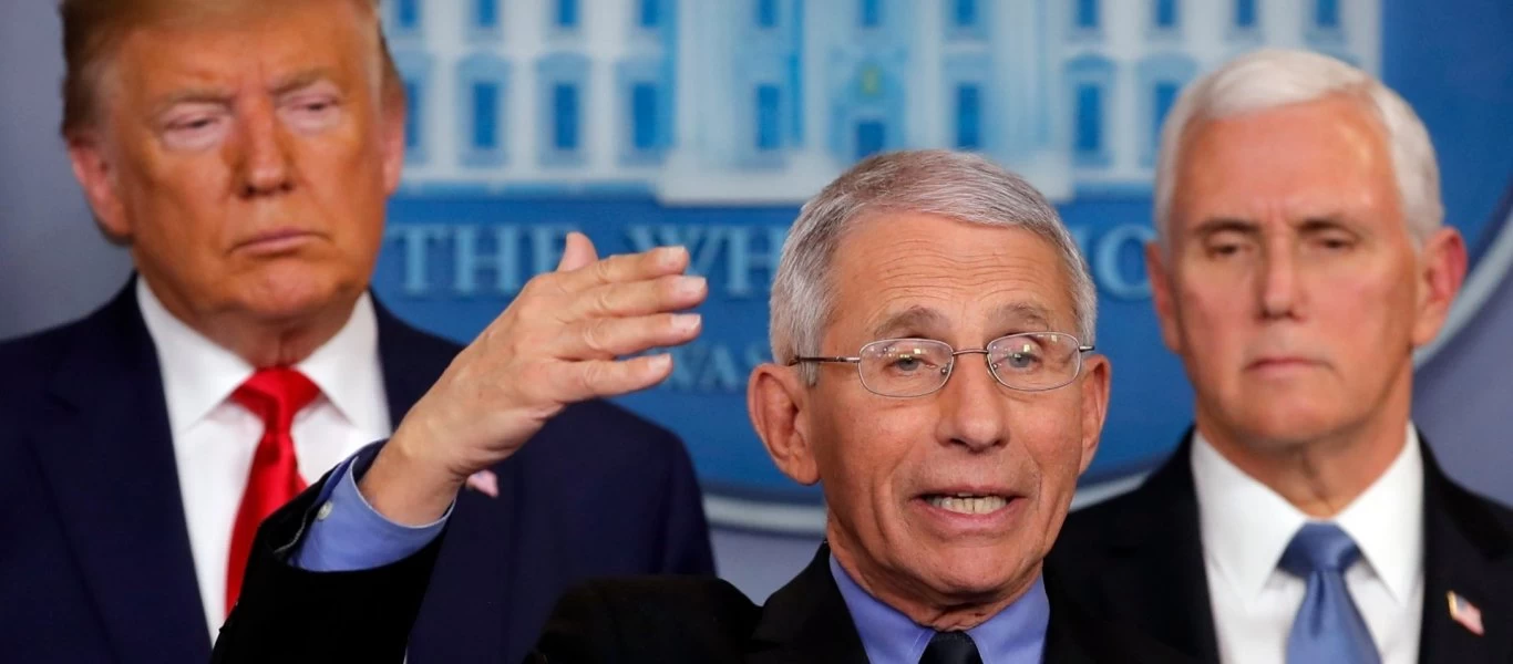 Α.Φάουτσι: «Ο πρόεδρος Τραμπ θεραπεύτηκε από τον κορωνοϊό»